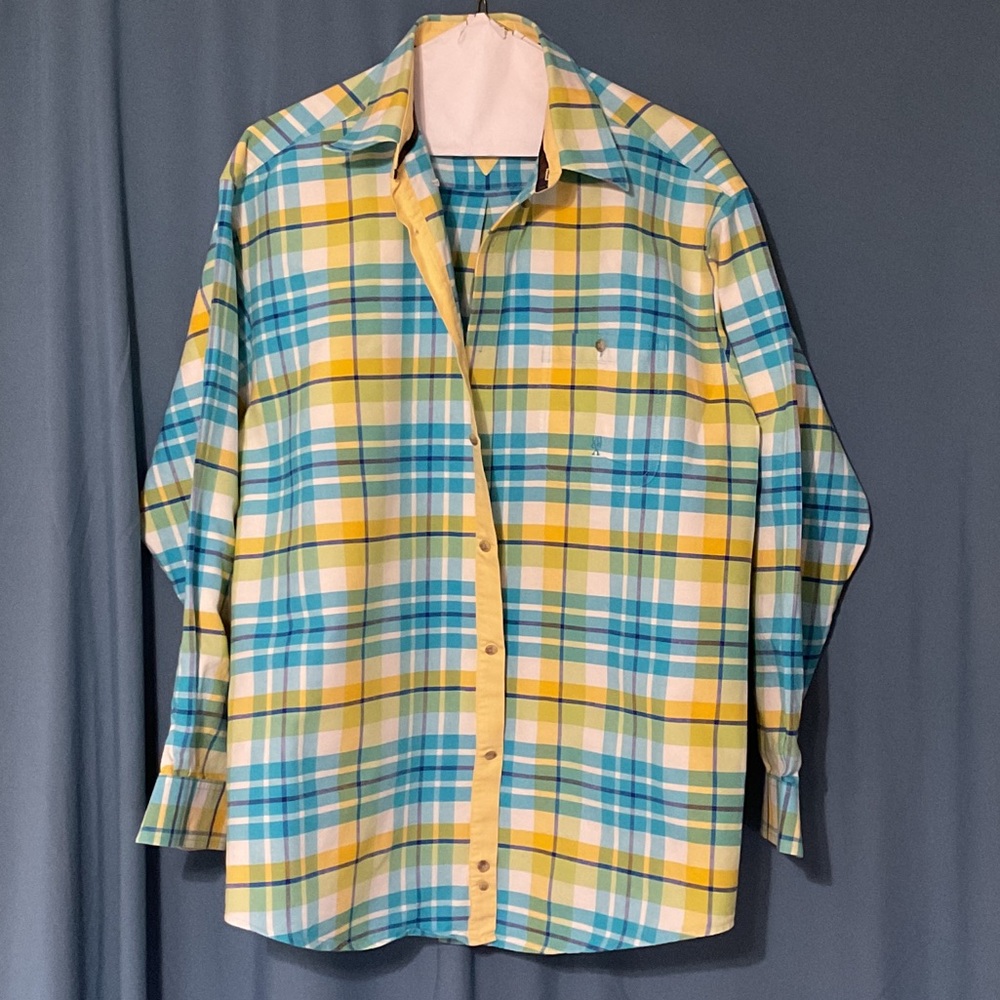 Twenty X Plaid Casual Button-Down Shirt size XL